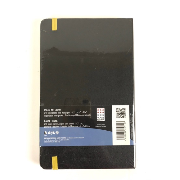 NEW Moleskine Batman Hardcover Journal Sealed - Picture 6 of 8